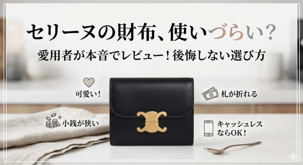セリーヌ 財布使いづらい